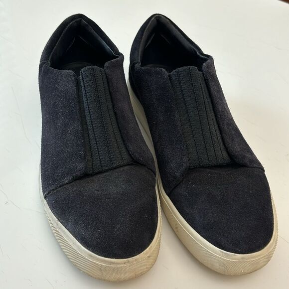 Vince Cantara Suede Slip-On Sneaker - 7 - Picture 2 of 5